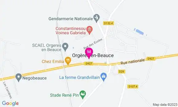 Localisation Eve Couasse
