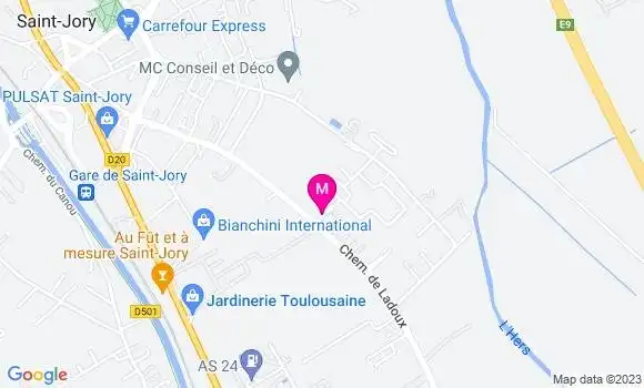Localisation Delphine Taillefer