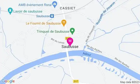 Localisation Caroline Sabrie