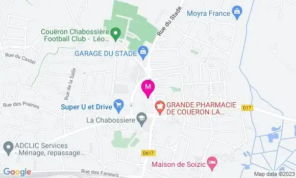 Localisation Gaetan Godet