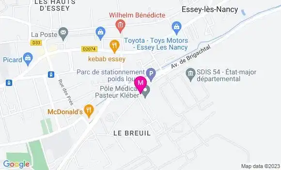 Localisation Jean Marc Geoffroy