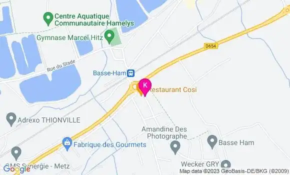 Localisation Yohan Bagard
