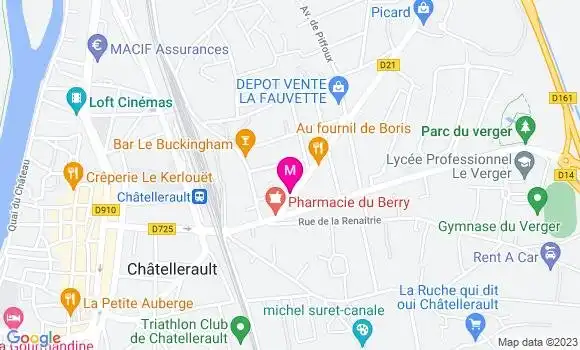 Localisation Anne Claire Proust