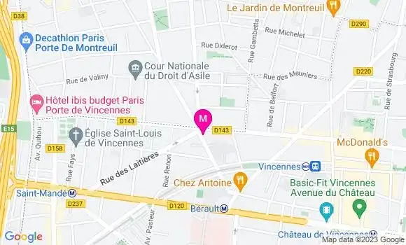 Localisation Jean Baptiste Padoin