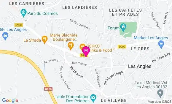 Localisation Marie Odile Tilloy