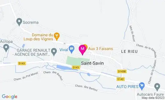 Localisation Julien Brunet Cadol