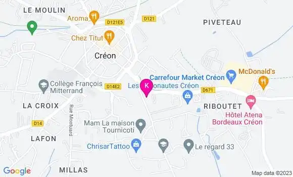Localisation Pauline Grancon