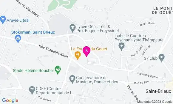 Localisation Thomas Ficot