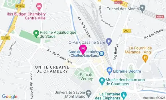Localisation Sylvain Montagnon