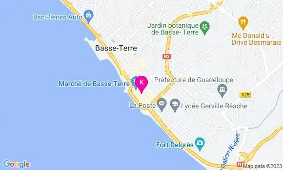 Localisation Djerick Marie