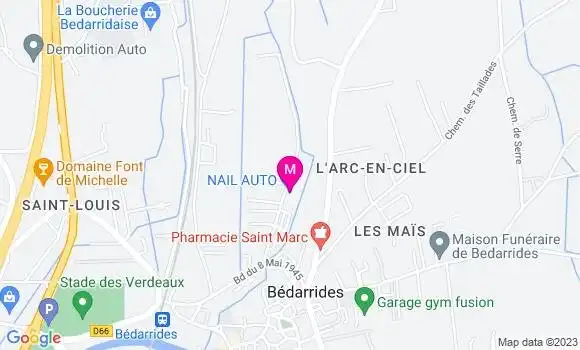Localisation Allan Garosi