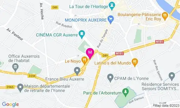 Localisation Victor Lopez