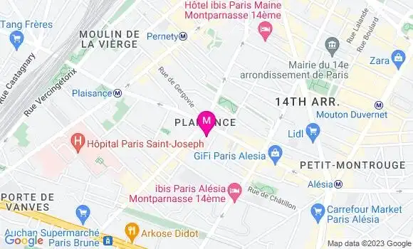 Localisation Brigitte Weiss
