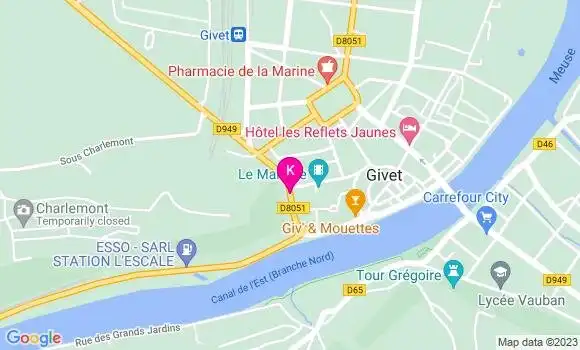 Localisation Maxime Lecomte