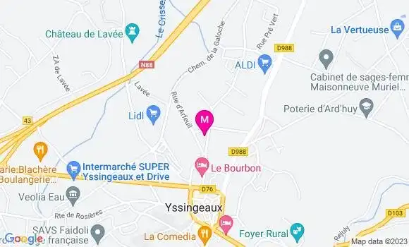 Localisation Georges Aoukar