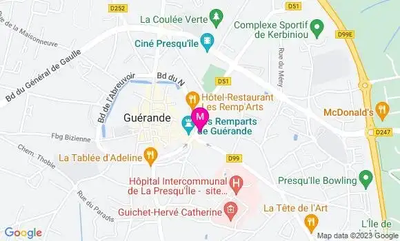 Localisation Sandra Chauvet