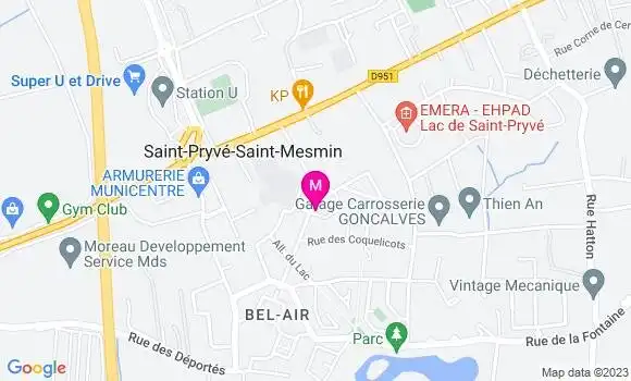 Localisation Marie Couriol