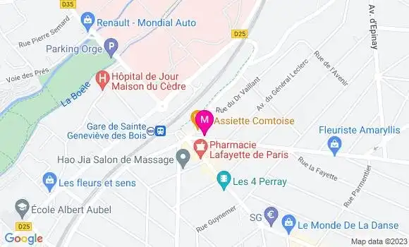 Localisation Stanley Libercier Veyssiere