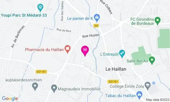 Localisation Marie Littolff Vernet