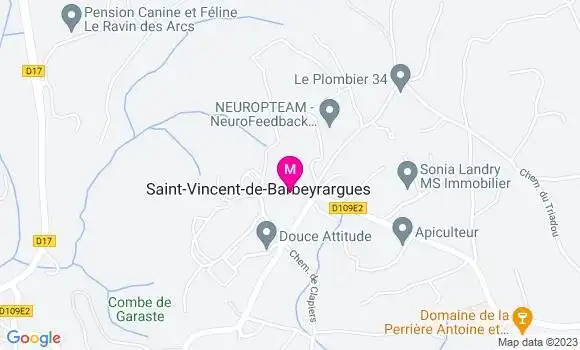 Localisation Karine Lledo