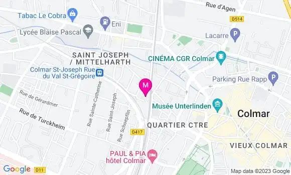 Localisation Julie Claudel