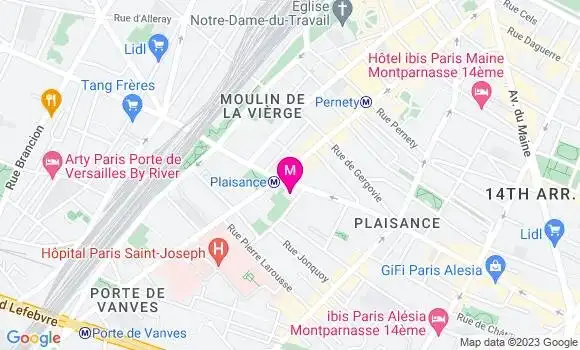 Localisation Arielle Benchimol