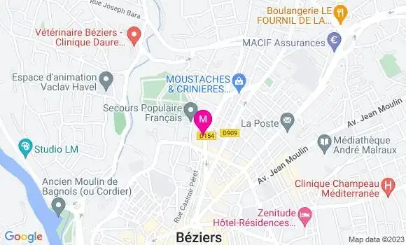 Localisation Anthony Bayeh