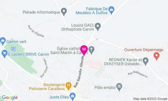Localisation Stephanie Castier