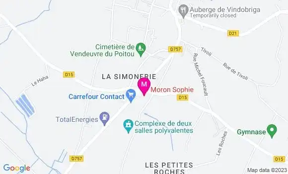 Localisation Julie Desmet