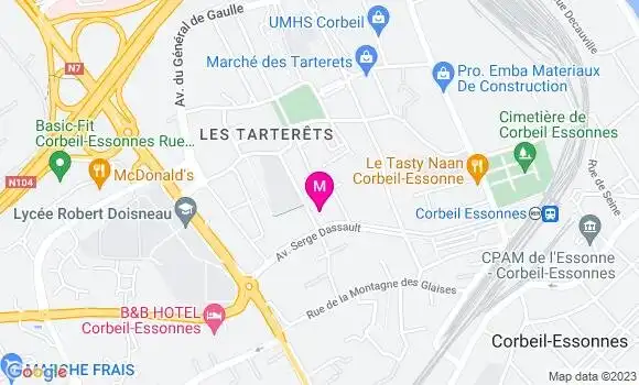 Localisation Victor Lejeune