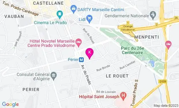 Localisation Emeric Pierreton