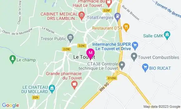 Localisation Marion Couble