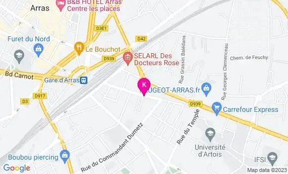 Localisation Michel Chavatte