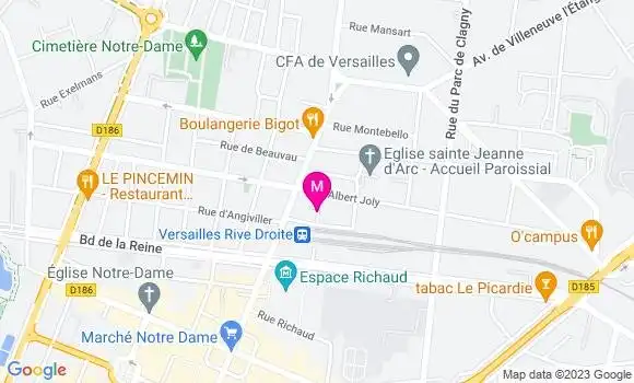 Localisation Marie Ambre Binet