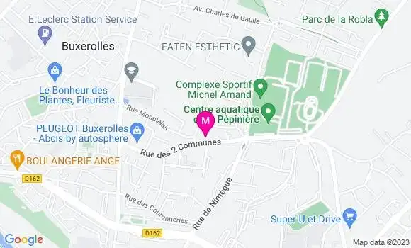 Localisation Thomas Auzanneau