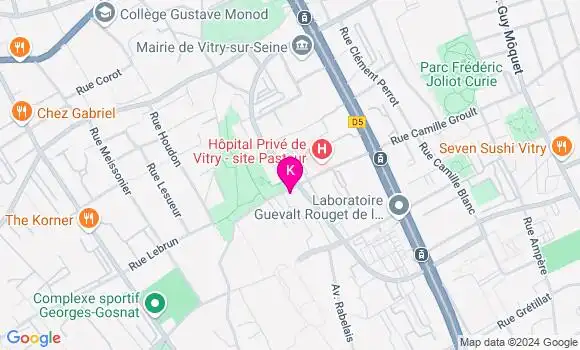 Localisation Alexandre Roux