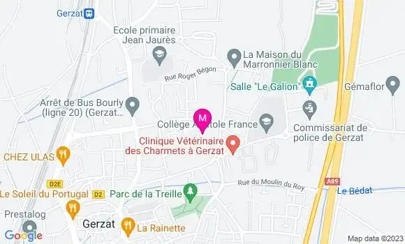 Localisation Camille Dudognon Lafarge