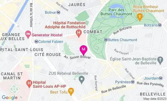 Localisation Marie Colombe Lesrel