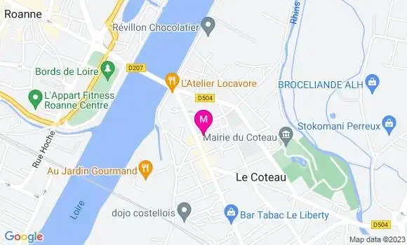 Localisation Stephan Vignon