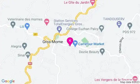 Localisation Carole Sanchez Teste