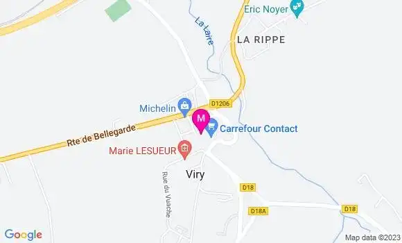 Localisation Mary Baudey