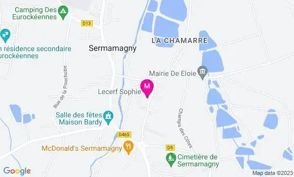 Localisation Sophie Lecerf