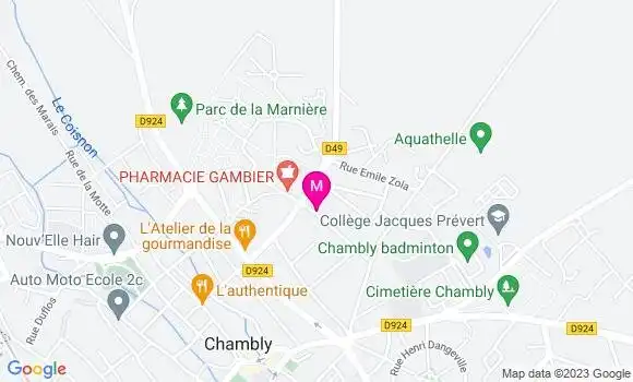 Localisation Elian Dhoye