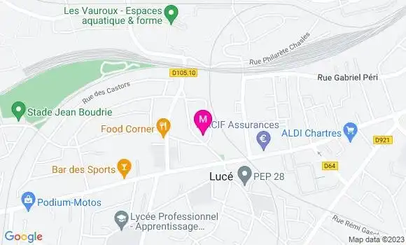 Localisation Coline Luce