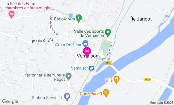 Localisation Jean Paul Mathieu