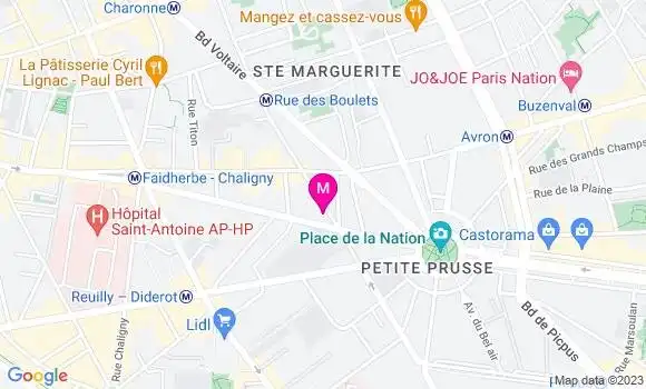 Localisation Lyonel Branger