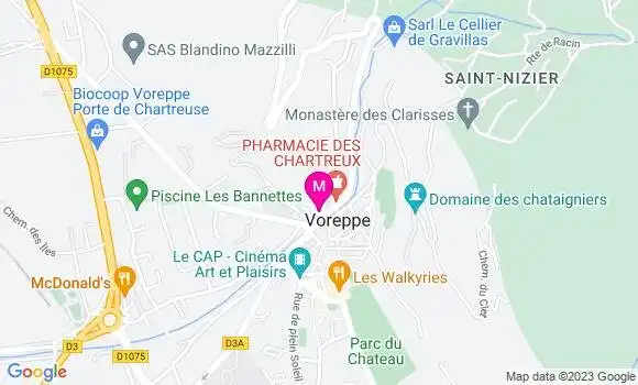 Localisation Océane Viallet