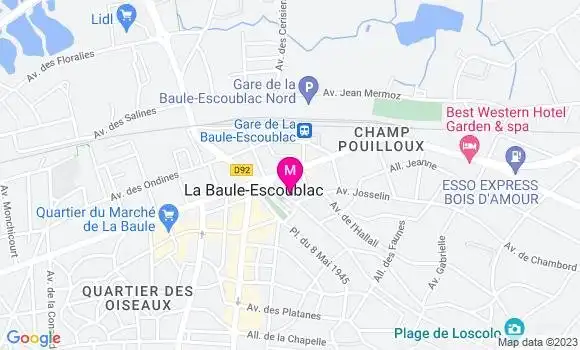 Localisation Mary Peyron