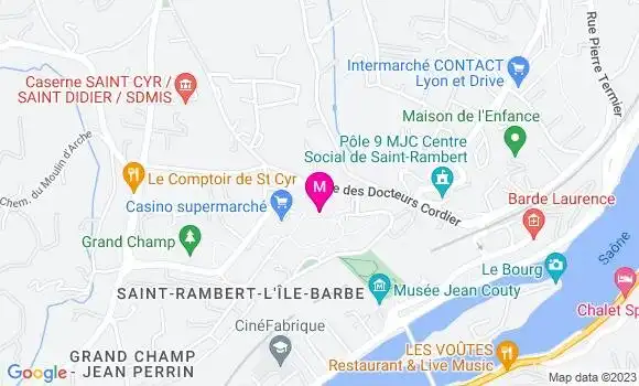 Localisation Guillaume Perceval