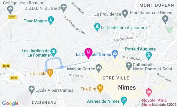 Localisation Benoit Gaillard